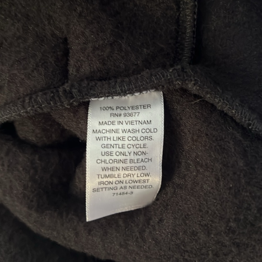 St. John’s Bay 1/4 Zip Pullover Sherpa Jacket NWT - SZ: PM - Picture 6 of 9